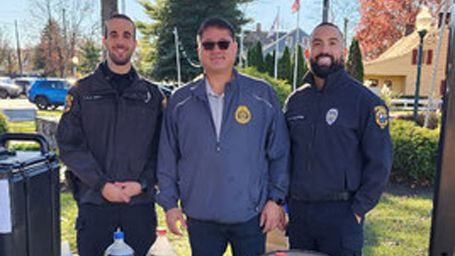 Cocoa with a Cop and Small Business Saturday